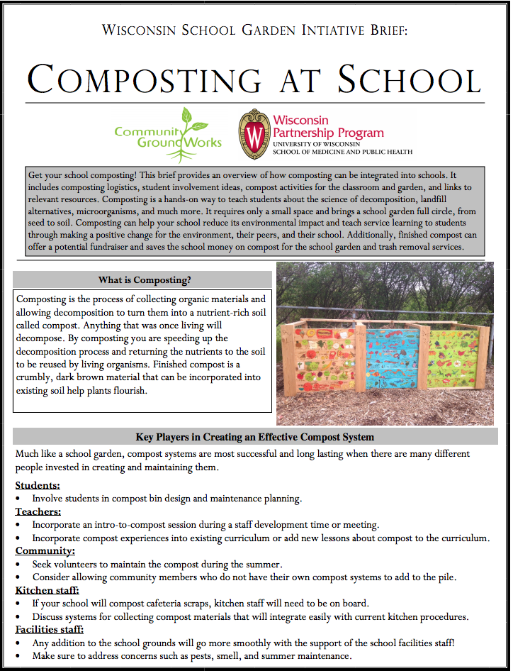 write a short essay on composting